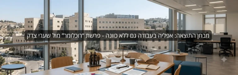 מבחן התוצאה: אפליה בעבודה גם ללא כוונה – פרשת רוכלומר מול שערי צדק